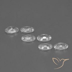 Shop natural 3.74ct ホワイト ジルコン gems, 楕円形, from カンボジア at GemSelect. In stock, global shipping!