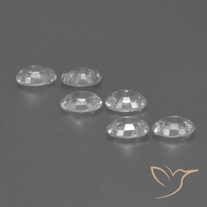 Shop natural 4.31ct ホワイト ジルコン gems, 楕円形, from カンボジア at GemSelect. In stock, global shipping!