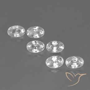 Shop natural 4.60ct ホワイト ジルコン gems, 楕円形, from カンボジア at GemSelect. In stock, global shipping!