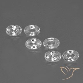 Shop natural 4.47ct クリアホワイト ジルコン gems, 楕円形, from カンボジア at GemSelect. In stock, global shipping!