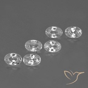 Shop natural 4.47ct クリアホワイト ジルコン gems, 楕円形, from カンボジア at GemSelect. In stock, global shipping!