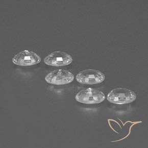 Shop natural 4.47ct クリアホワイト ジルコン gems, 楕円形, from カンボジア at GemSelect. In stock, global shipping!