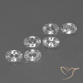 Shop natural 4.42ct クリアホワイト ジルコン gems, 楕円形, from カンボジア at GemSelect. In stock, global shipping!