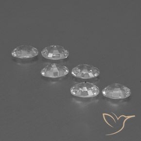 Shop natural 4.42ct クリアホワイト ジルコン gems, 楕円形, from カンボジア at GemSelect. In stock, global shipping!
