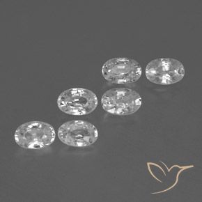 Shop natural 4.47ct クリアホワイト ジルコン gems, 楕円形, from カンボジア at GemSelect. In stock, global shipping!