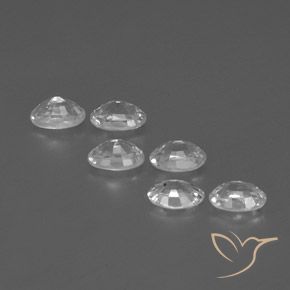 Shop natural 4.47ct クリアホワイト ジルコン gems, 楕円形, from カンボジア at GemSelect. In stock, global shipping!
