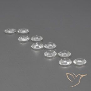 Shop natural 6.77ct ホワイト ジルコン gems, 楕円形, from カンボジア at GemSelect. In stock, global shipping!