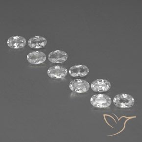 Shop natural 6.87ct ホワイト ジルコン gems, 楕円形, from カンボジア at GemSelect. In stock, global shipping!