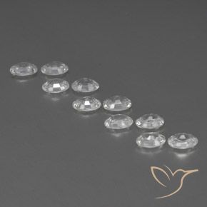 Shop natural 7.05ct ホワイト ジルコン gems, 楕円形, from カンボジア at GemSelect. In stock, global shipping!