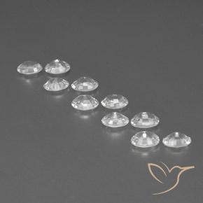 Shop natural 7.20ct ホワイト ジルコン gems, 楕円形, from カンボジア at GemSelect. In stock, global shipping!