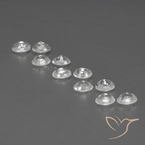 Shop natural 7.94ct ホワイト ジルコン gems, 楕円形, from カンボジア at GemSelect. In stock, global shipping!