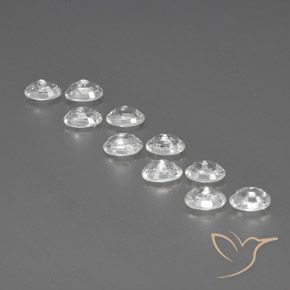 Shop natural 8.14ct ホワイト ジルコン gems, 楕円形, from カンボジア at GemSelect. In stock, global shipping!