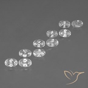 Shop natural 8.29ct ホワイト ジルコン gems, 楕円形, from カンボジア at GemSelect. In stock, global shipping!