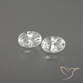 Shop natural 1.71ct ホワイト ジルコン gems, 楕円形, from カンボジア at GemSelect. In stock, global shipping!