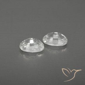 Shop natural 1.80ct ホワイト ジルコン gems, 楕円形, from カンボジア at GemSelect. In stock, global shipping!