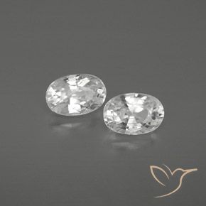 Shop natural 1.70ct ホワイト ジルコン gems, 楕円形, from カンボジア at GemSelect. In stock, global shipping!