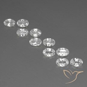 Shop natural 6.89ct ホワイト ジルコン gems, 楕円形, from カンボジア at GemSelect. In stock, global shipping!