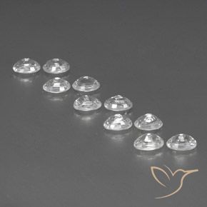 Shop natural 8.37ct ホワイト ジルコン gems, 楕円形, from カンボジア at GemSelect. In stock, global shipping!