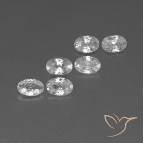 Shop natural 4.04ct ホワイト ジルコン gems, 楕円形, from カンボジア at GemSelect. In stock, global shipping!