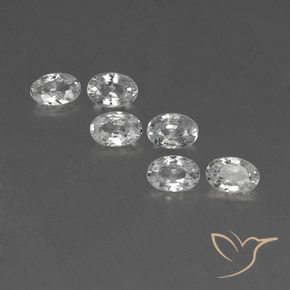 Shop natural 4.06ct ホワイト ジルコン gems, 楕円形, from カンボジア at GemSelect. In stock, global shipping!