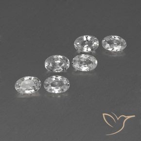Shop natural 4.06ct ホワイト ジルコン gems, 楕円形, from カンボジア at GemSelect. In stock, global shipping!