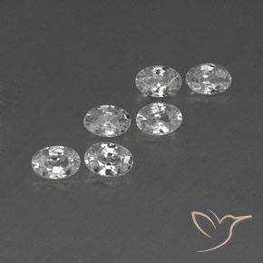 Shop natural 4.00ct ホワイト ジルコン gems, 楕円形, from カンボジア at GemSelect. In stock, global shipping!