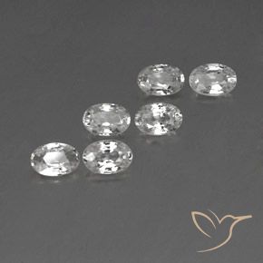 Shop natural 4.23ct ホワイト ジルコン gems, 楕円形, from カンボジア at GemSelect. In stock, global shipping!