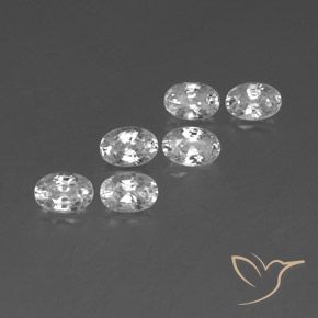Shop natural 4.54ct ホワイト ジルコン gems, 楕円形, from カンボジア at GemSelect. In stock, global shipping!