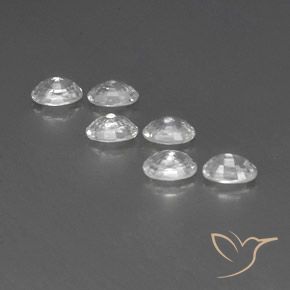 Shop natural 4.95ct ホワイト ジルコン gems, 楕円形, from カンボジア at GemSelect. In stock, global shipping!