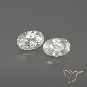Shop natural 1.88ct ホワイト ジルコン gems, 楕円形, from カンボジア at GemSelect. In stock, global shipping!