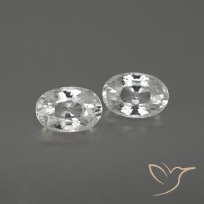 Shop natural 1.67ct ホワイト ジルコン gems, 楕円形, from カンボジア at GemSelect. In stock, global shipping!