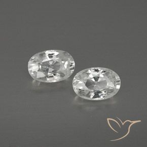 Shop natural 1.67ct ホワイト ジルコン gems, 楕円形, from カンボジア at GemSelect. In stock, global shipping!