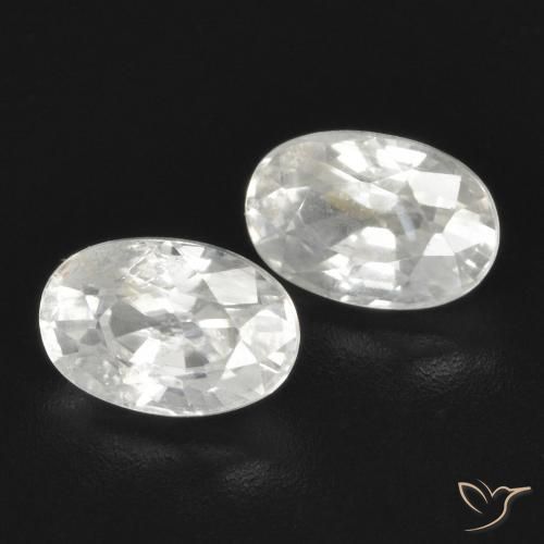 Shop natural 1.83ct ホワイト ジルコン gems, 楕円形, from カンボジア at GemSelect. In stock, global shipping!