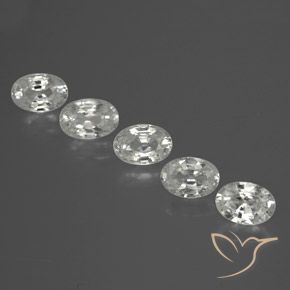 Shop natural 3.01ct ホワイト ジルコン gems, 楕円形, from カンボジア at GemSelect. In stock, global shipping!