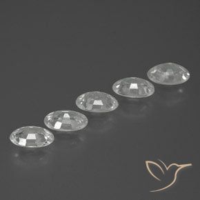 Shop natural 2.98ct ホワイト ジルコン gems, 楕円形, from カンボジア at GemSelect. In stock, global shipping!
