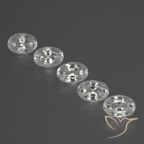 Shop natural 3.74ct クリアホワイト ジルコン gems, 楕円形, from カンボジア at GemSelect. In stock, global shipping!
