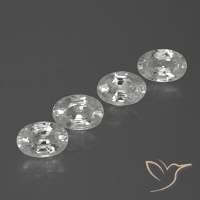 Shop natural 2.76ct ホワイト ジルコン gems, 楕円形, from カンボジア at GemSelect. In stock, global shipping!