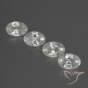 Shop natural 2.76ct ホワイト ジルコン gems, 楕円形, from カンボジア at GemSelect. In stock, global shipping!