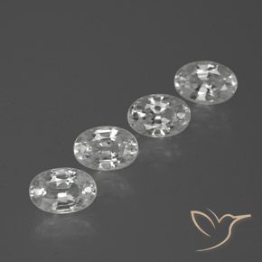 Shop natural 2.91ct ホワイト ジルコン gems, 楕円形, from カンボジア at GemSelect. In stock, global shipping!