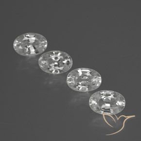 Shop natural 2.91ct ホワイト ジルコン gems, 楕円形, from カンボジア at GemSelect. In stock, global shipping!