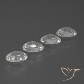 Shop natural 2.58ct ホワイト ジルコン gems, 楕円形, from カンボジア at GemSelect. In stock, global shipping!