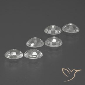 Shop natural 3.77ct ホワイト ジルコン gems, 楕円形, from カンボジア at GemSelect. In stock, global shipping!