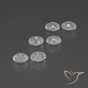 Shop natural 6.68ct ホワイト ジルコン gems, 楕円形, from カンボジア at GemSelect. In stock, global shipping!