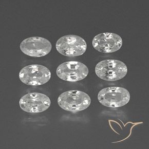Shop natural 6.27ct ホワイト ジルコン gems, 楕円形, from カンボジア at GemSelect. In stock, global shipping!