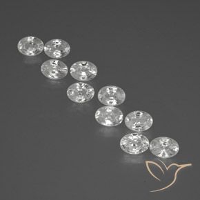 Shop natural 12.89ct ホワイト ジルコン gems, 楕円形, from カンボジア at GemSelect. In stock, global shipping!