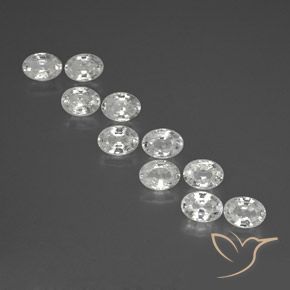 Shop natural 12.03ct ホワイト ジルコン gems, 楕円形, from カンボジア at GemSelect. In stock, global shipping!