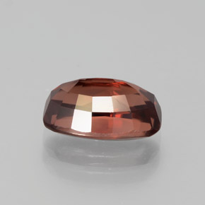 2.97カラットの天然ローズオレンジジルコン（9.5×6 mm・ファンシーシェイプ）
