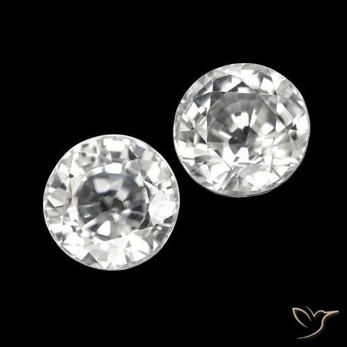 Shop natural 4.19ct ホワイト ジルコン gems, ラウンド, from カンボジア at GemSelect. In stock, global shipping!