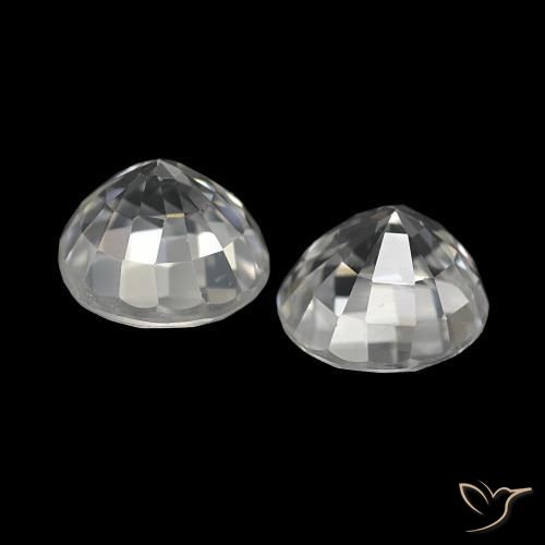 Shop natural 4.19ct ホワイト ジルコン gems, ラウンド, from カンボジア at GemSelect. In stock, global shipping!