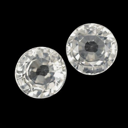 Shop natural 4.22ct ホワイト ジルコン gems, ラウンド, from カンボジア at GemSelect. In stock, global shipping!